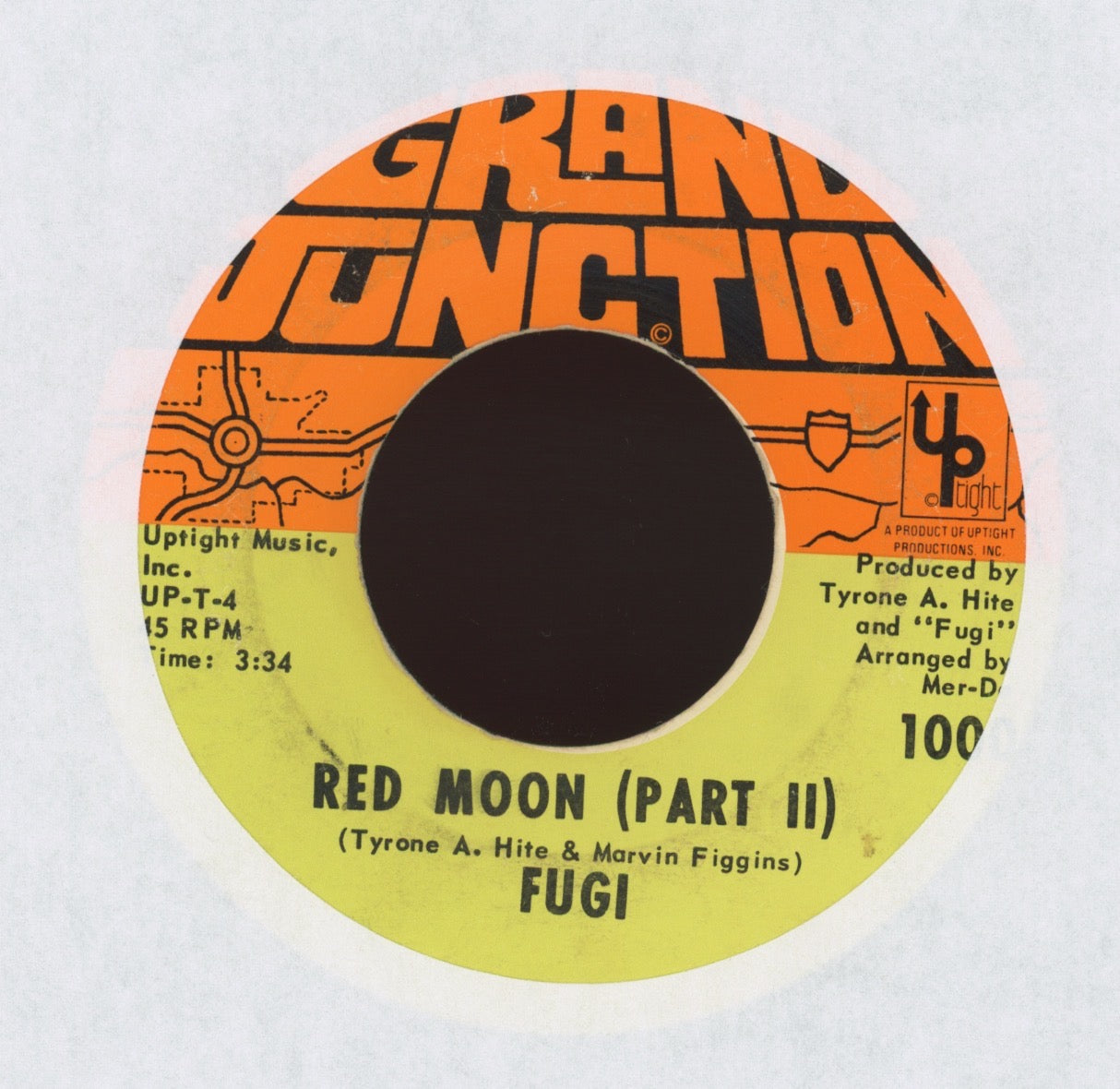 Fugi - Red Moon on Grand Junction Funk 45