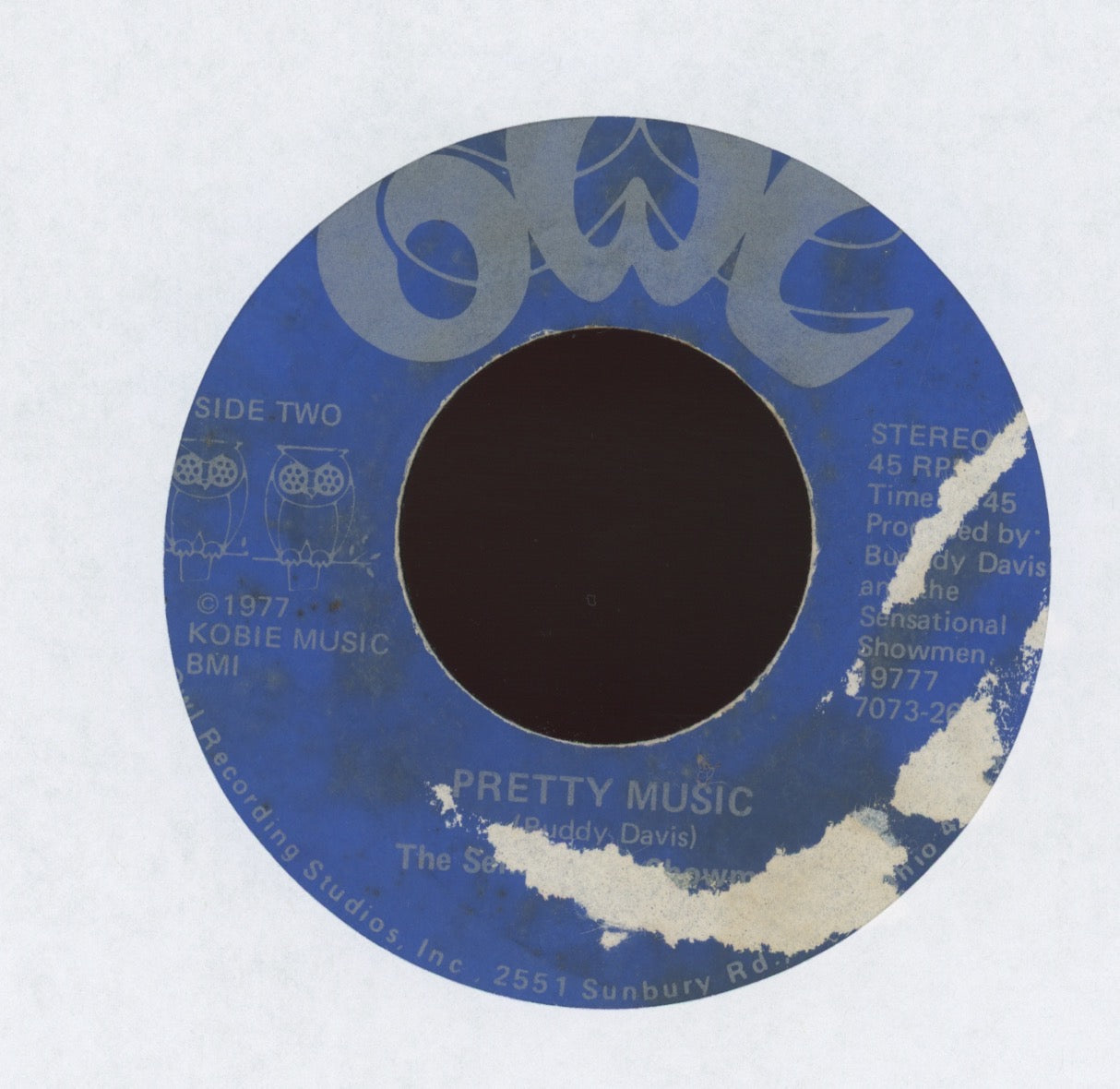 The Sensational Showmen - Bomp on Owl 70s Soul Funk 45