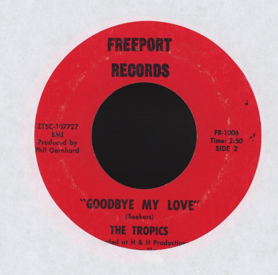 The Tropics - I Want More on Freeport Garage 45