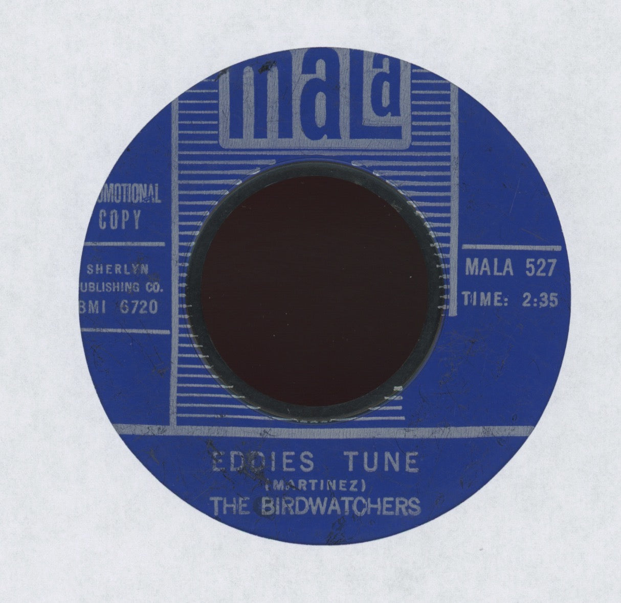 The Birdwatchers - Girl I Got News For You on Mala Promo Garage 45