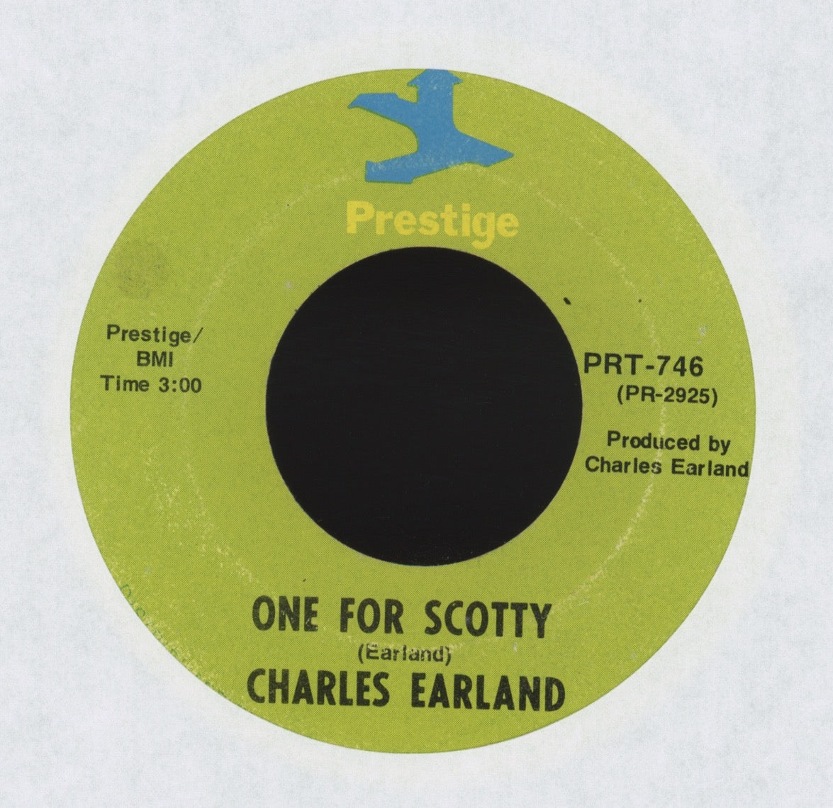 Charles Earland - One For Scotty on Prestige Jazz Funk 45
