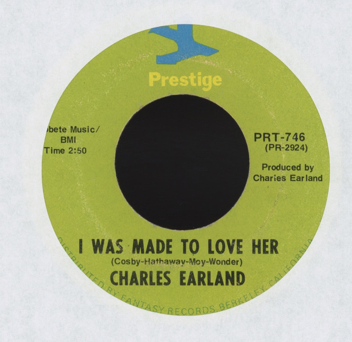 Charles Earland - One For Scotty on Prestige Jazz Funk 45