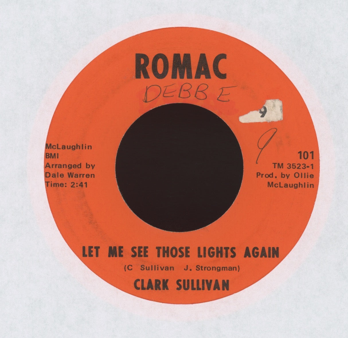 Clark Sullivan - I Can't Get Away With It on Romac Northern Soul 45