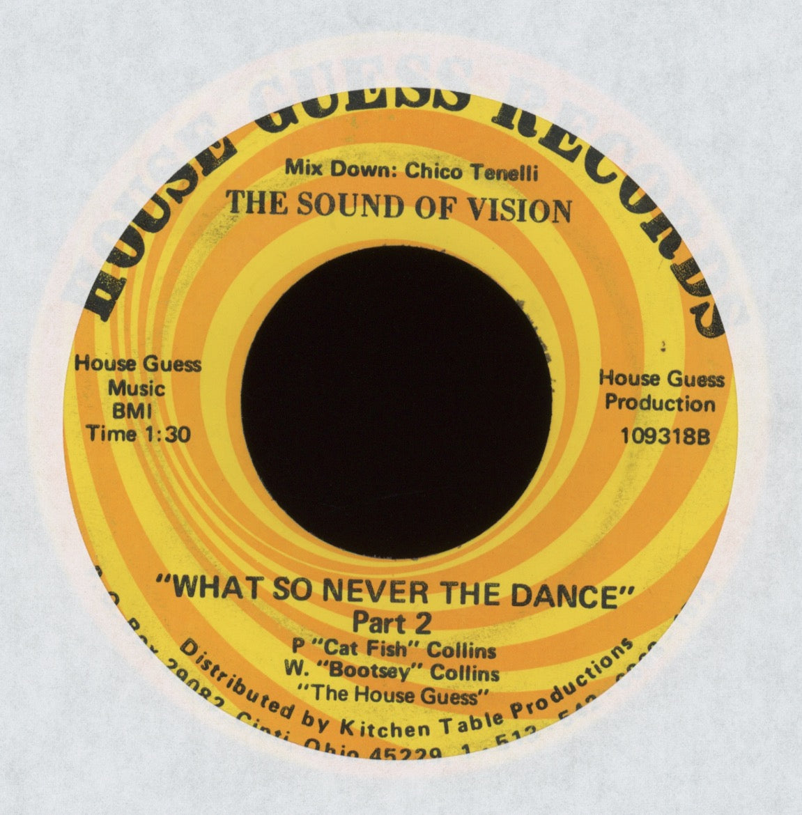 The Sound of Vision aka The House Guests - What So Never The Dance on House Guess Funk 45
