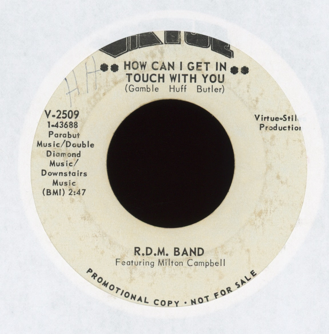 The RDM Band - Butter That Popcorn on Virtue Promo