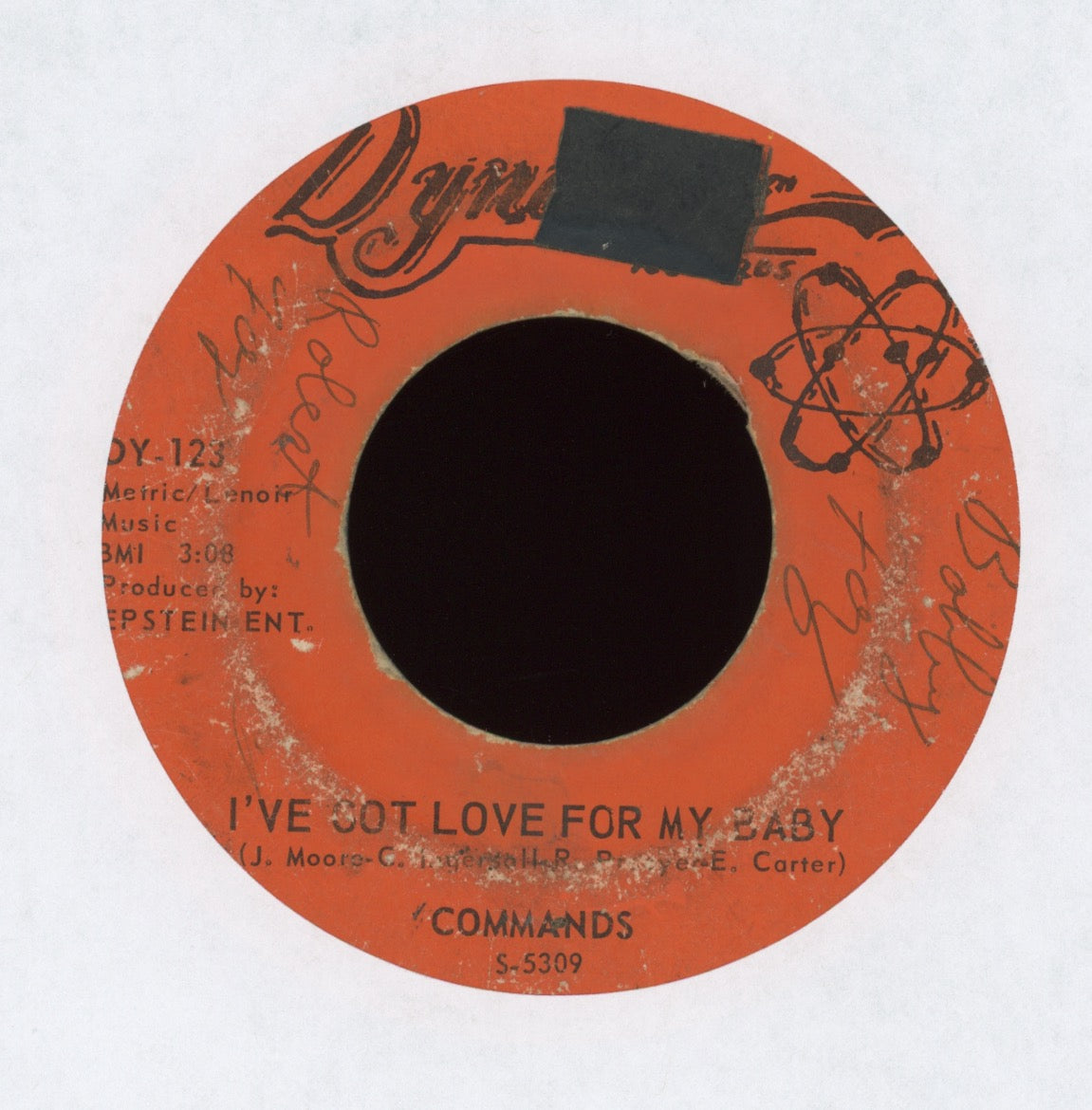 The Commands - I've Got Love For My Baby on Dynamic