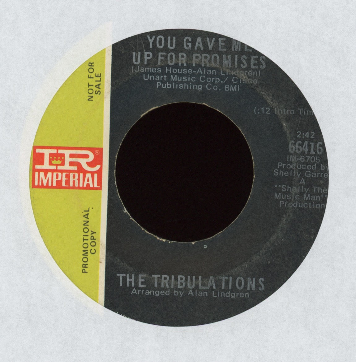 The Tribulations - Mama's Love on Imperial Promo Northern Soul 45