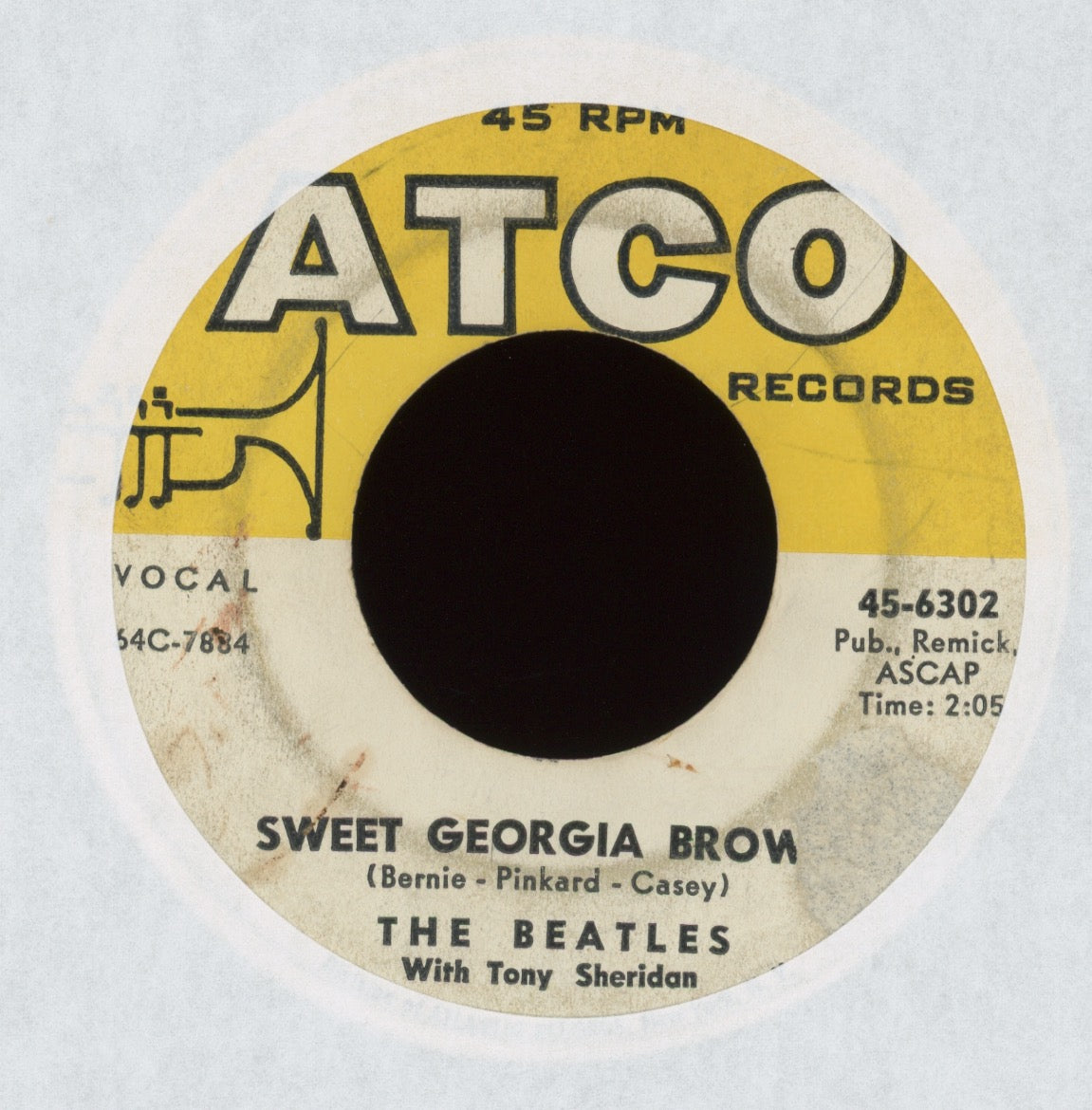 The Beatles With Tony Sheridan - Take Out Some Insurance On Me Baby on Atco
