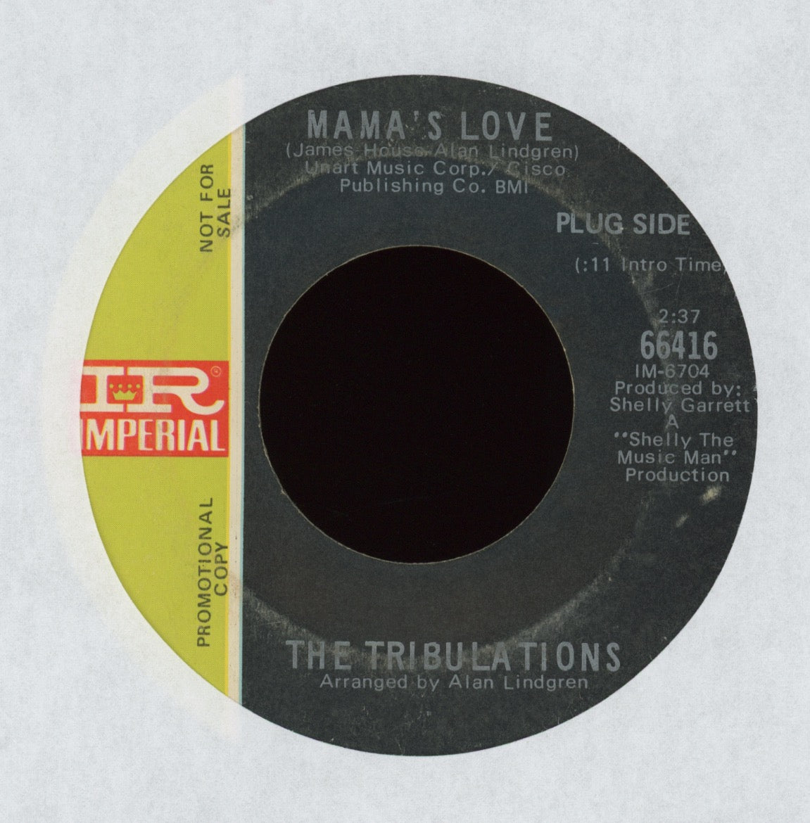 The Tribulations - Mama's Love on Imperial Promo Northern Soul 45