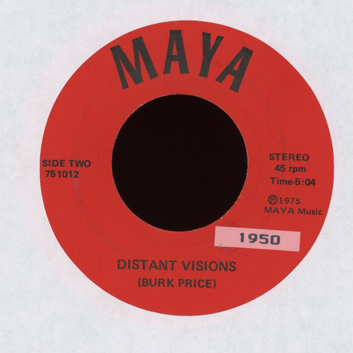Maya - Synthezoid Heartbreak Rare Psych Synth Space Rock 45