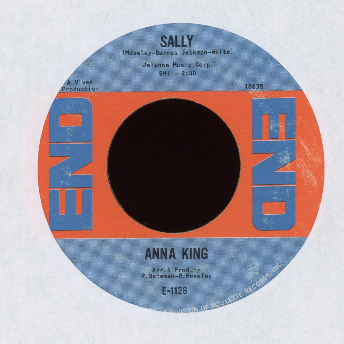 Anna King - Mama's Got A Bag Of Her Own on End Northern Soul Funk 45