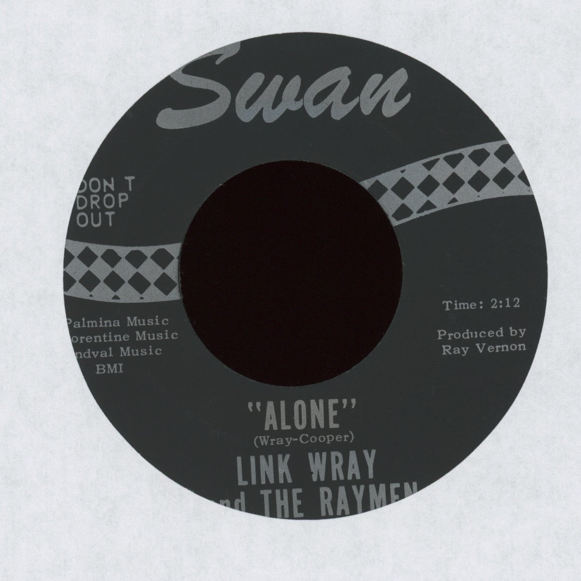 Link Wray And His Ray Men - Batman Theme on Swan Instro Rockabilly 45