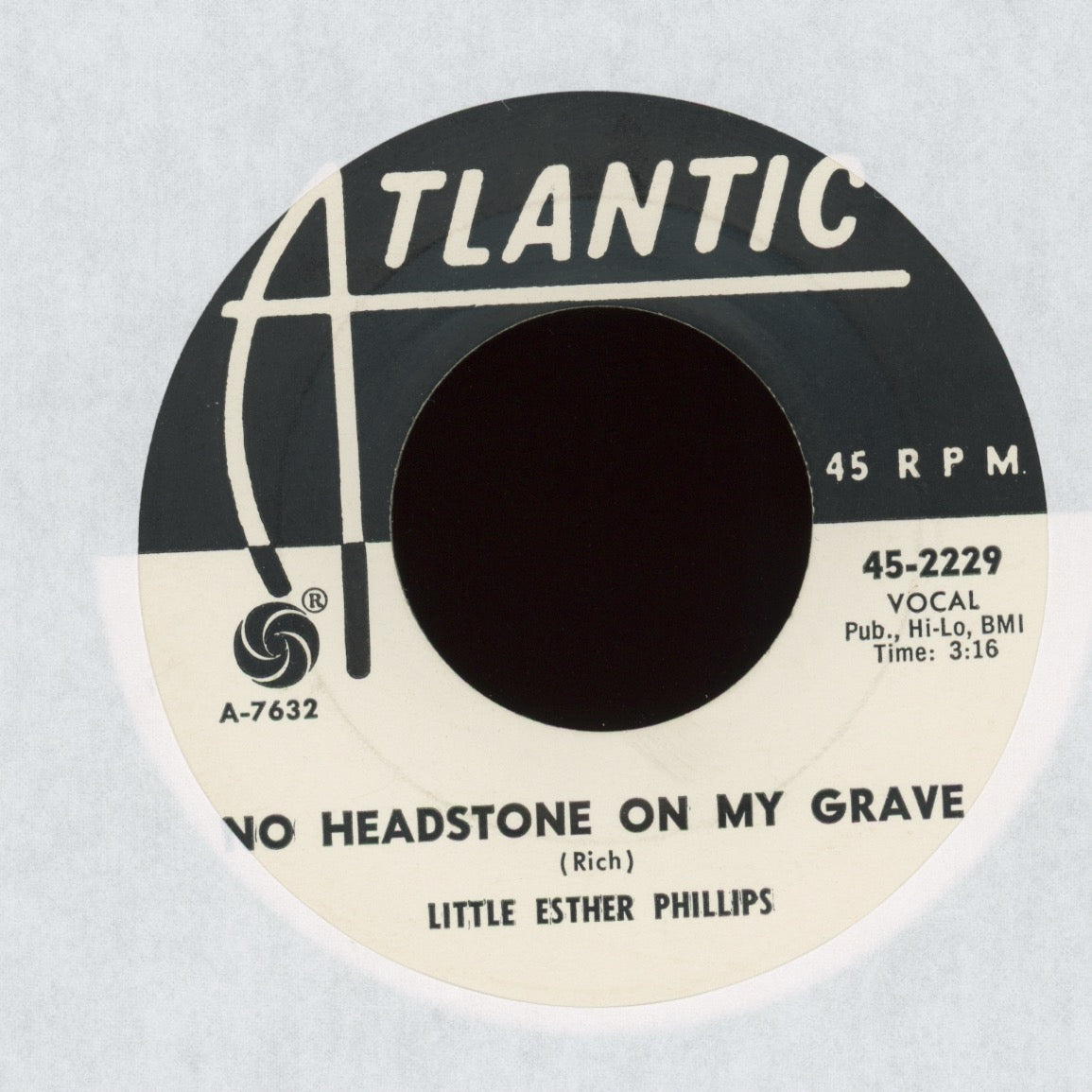 Esther Phillips - Mo Jo Hannah on Atlantic Promo Northern Soul R&B 45