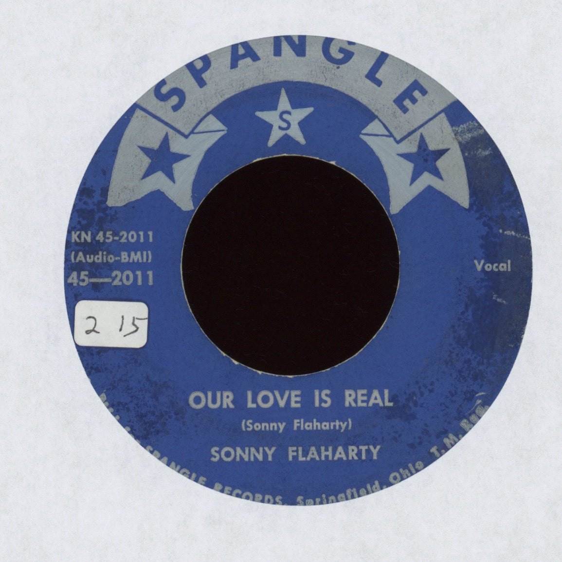 Sonny Flaharty - My Baby's Casual on Spangle Rockabilly 45