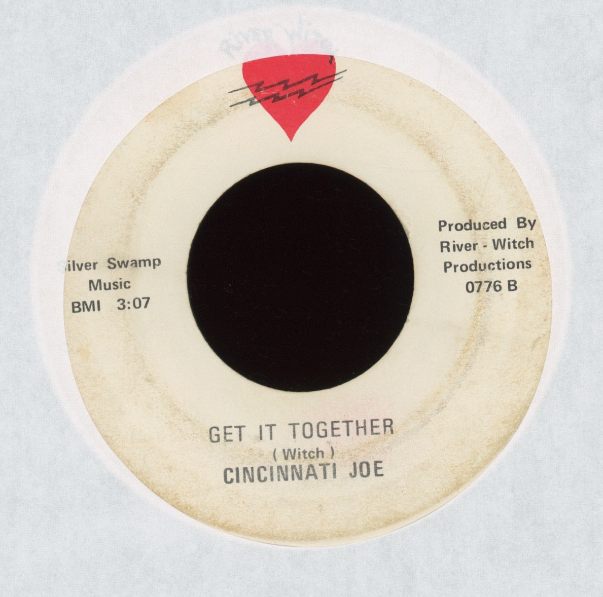 Cincinnati Joe - Get It Together on River Witch Funk Rock 45