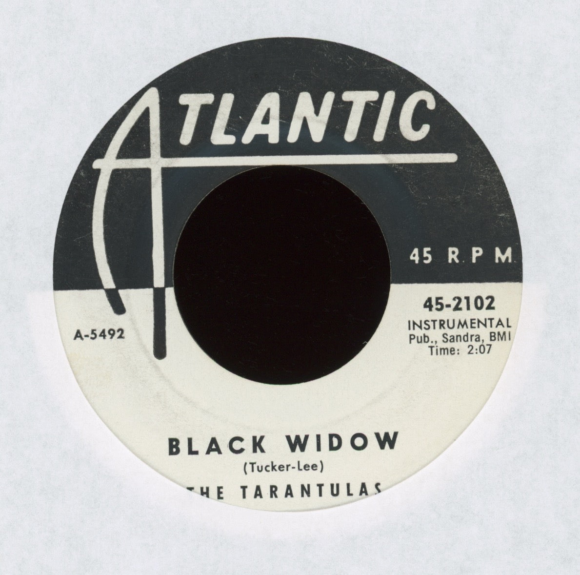 The Tarantulas - Tarantula / Black Widow on Atlantic Promo Surf 45