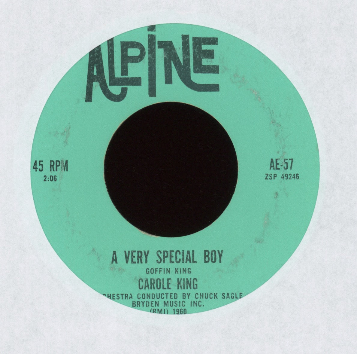 Carole King - Oh, Neil on Alpine Teen R&B Popcorn 45