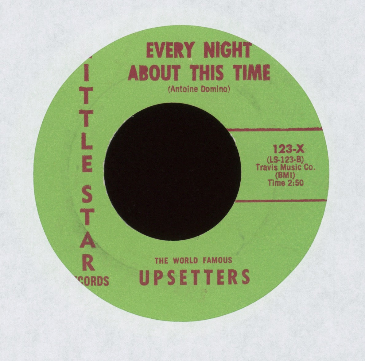 The Upsetters - Yes It's Me I'm In Love Again on Little Star R&B Rocker 45