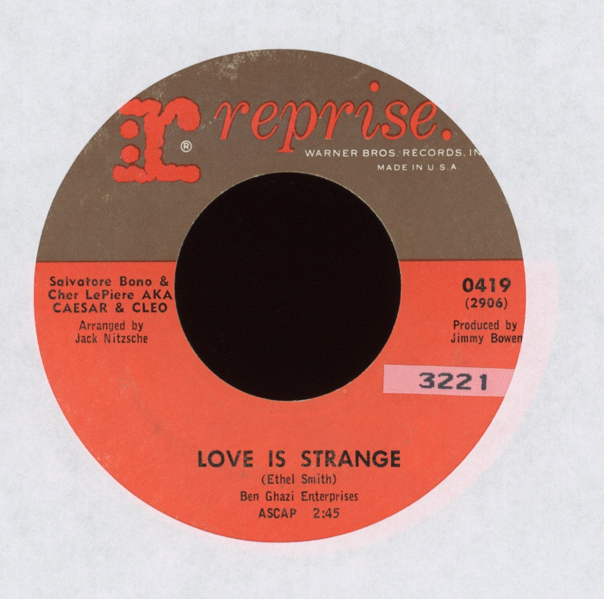 Caesar & Cleo - Let The Good Times Roll on Reprise Pop Rock 45