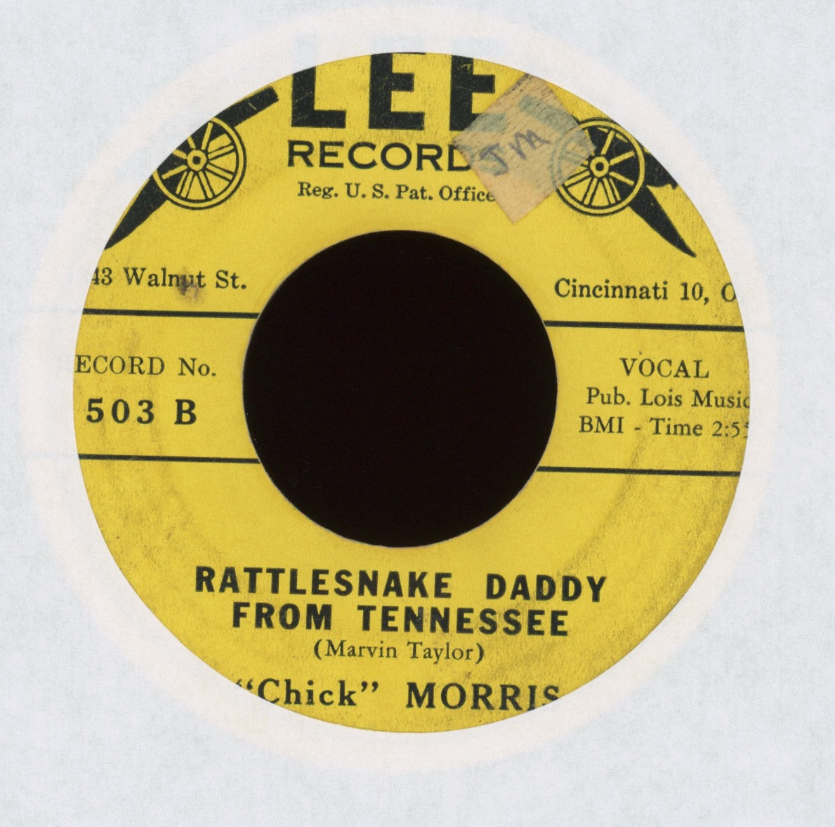 Chick Morris - Greenback Dollar on Lee Rockabilly 45