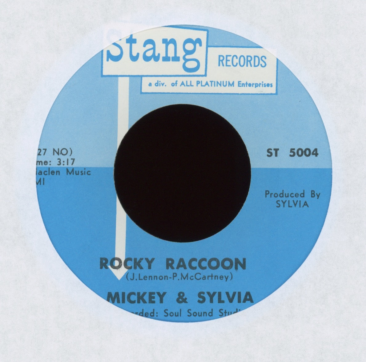 Mickey & Sylvia - Souling With M & S on Stang Soul Funk 45