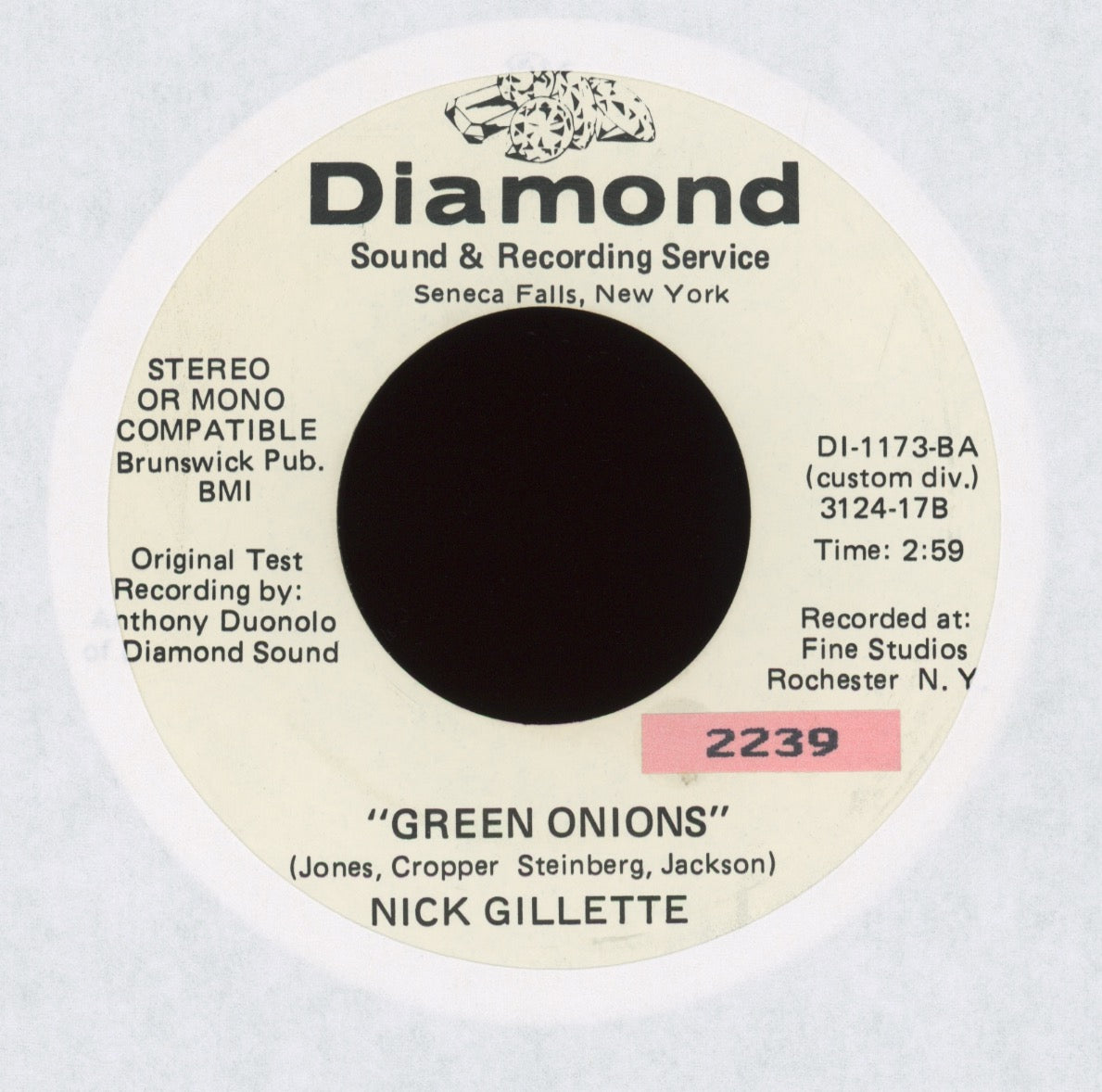 Nick Gillette - Why? on Diamond Promo Psych Soul 45
