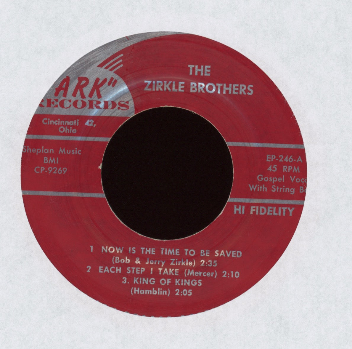 The Zirkle Brothers - Songs Of Sweet By And By: Your Favorite Gospel Songs on Ark Bluegrass Gospel EP