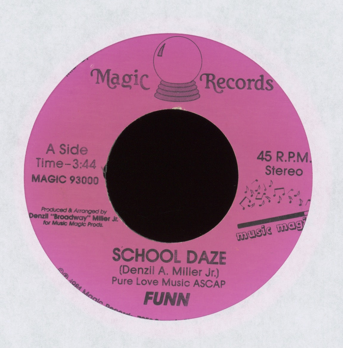 Funn - School Daze on Magic Boogie Funk 45