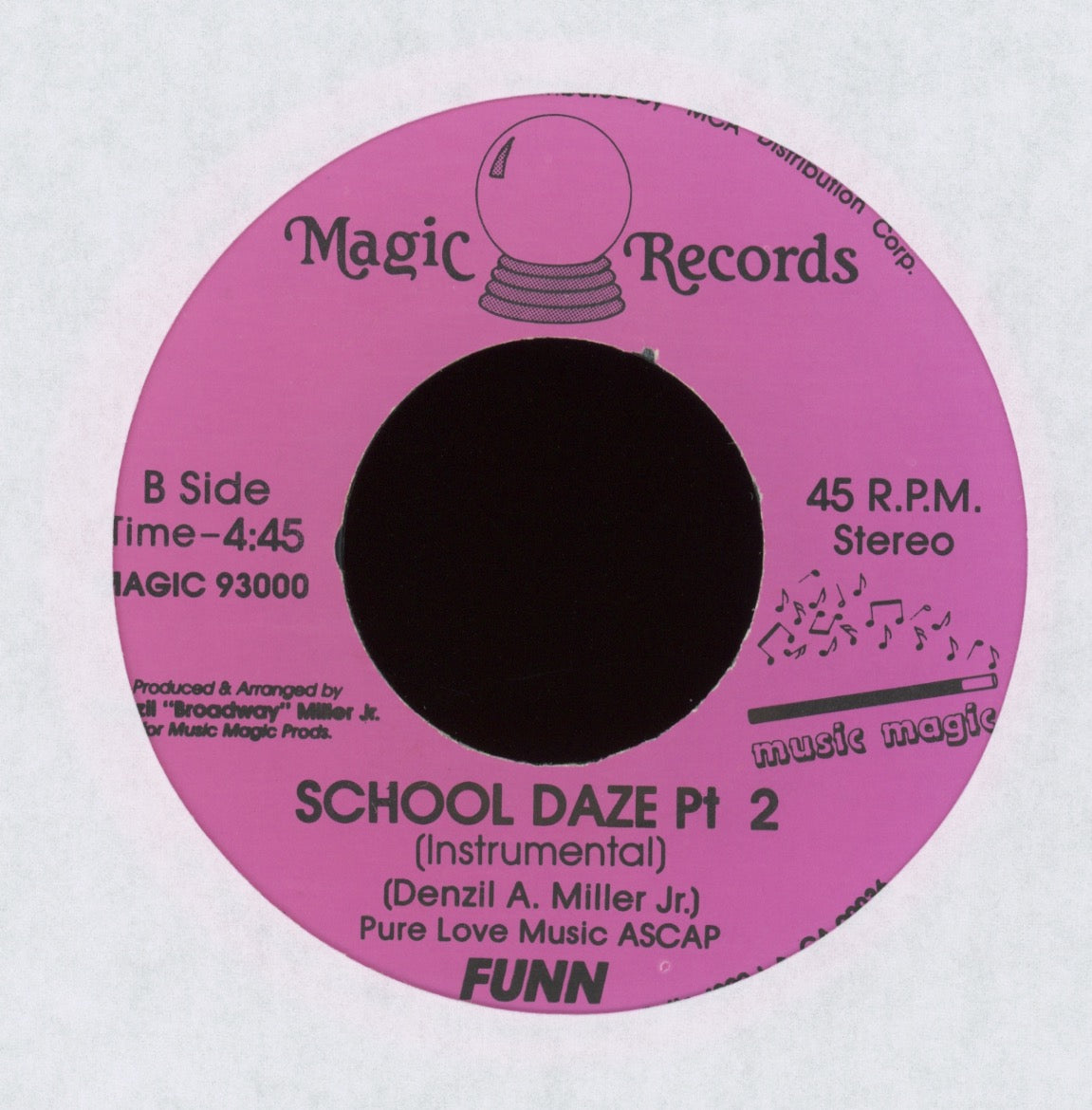 Funn - School Daze on Magic Boogie Funk 45