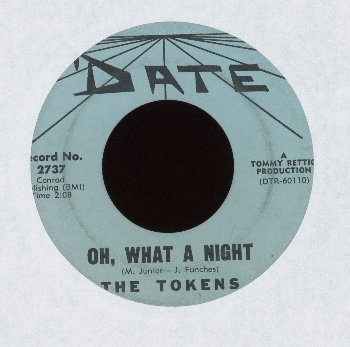 The Tokens - (Hey - Hey) Juanita on Date R&B Doo Wop 45