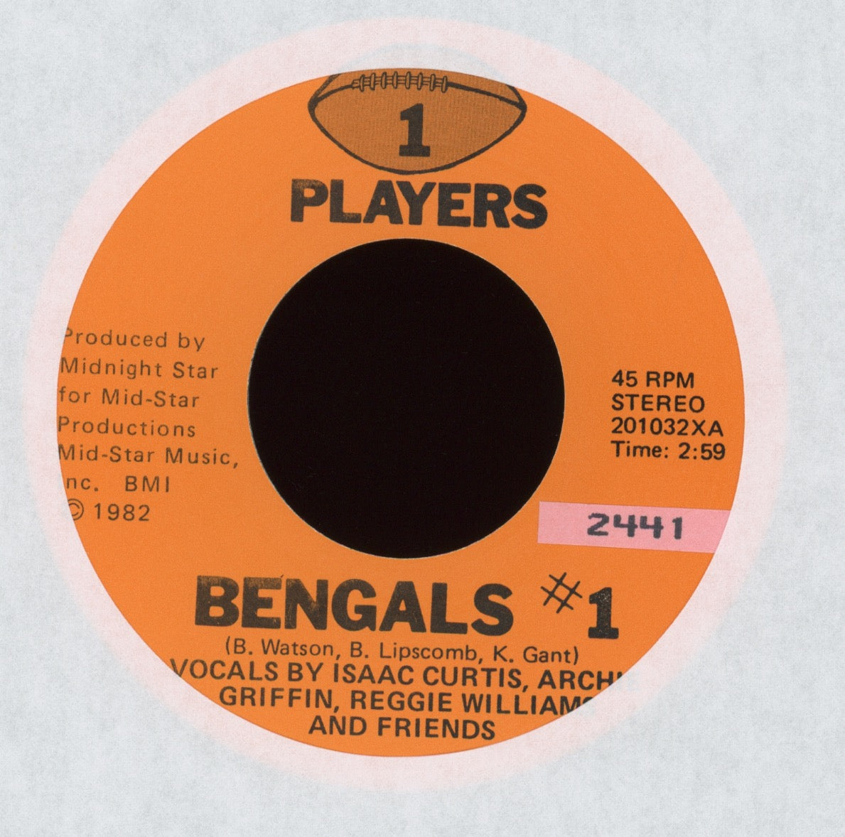 Players - Bengals #1 Private Press Modern Soul 45 Midnight Star