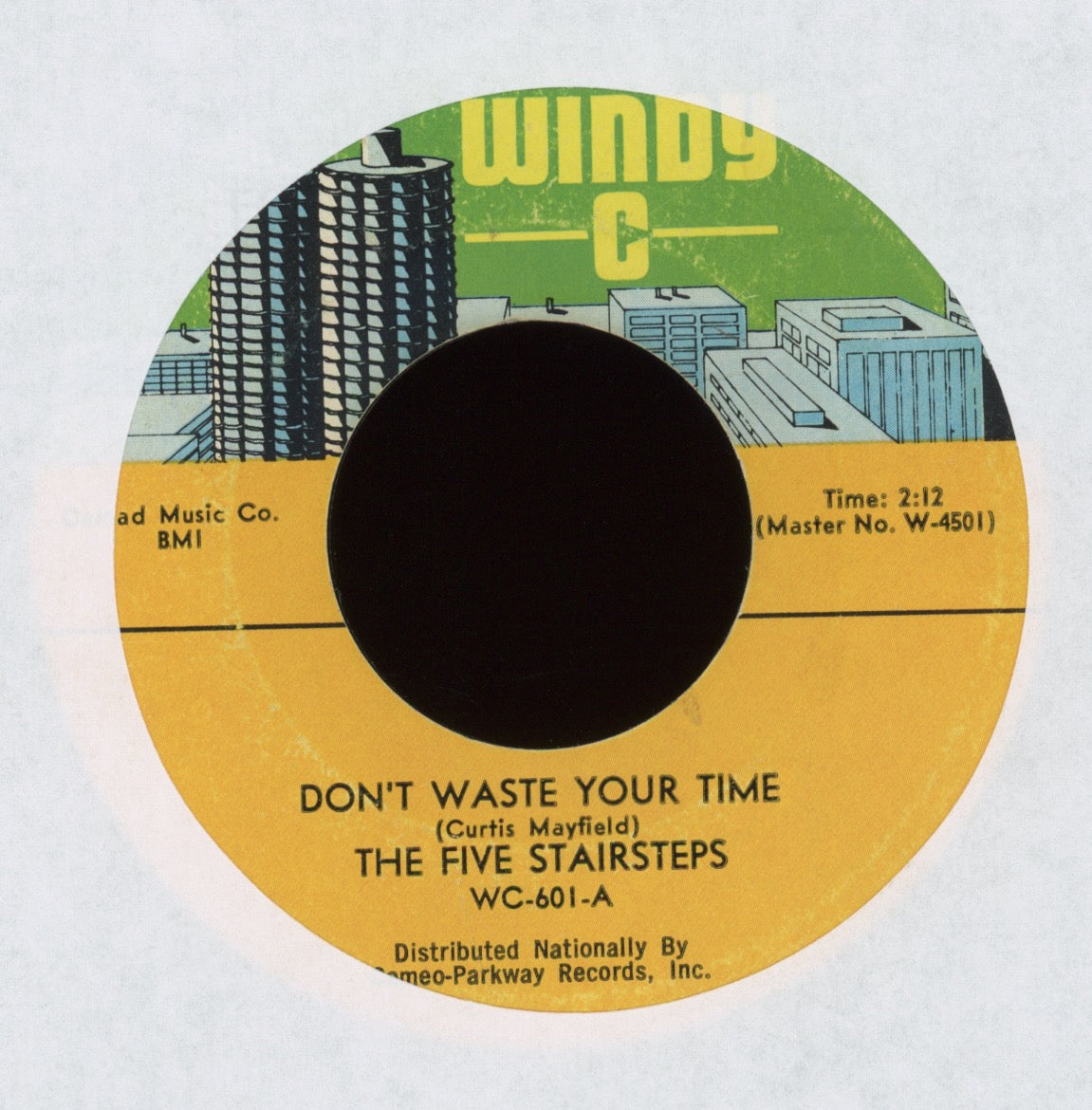 Five Stairsteps - You Waited Too Long on Windy C Sweet Soul 45