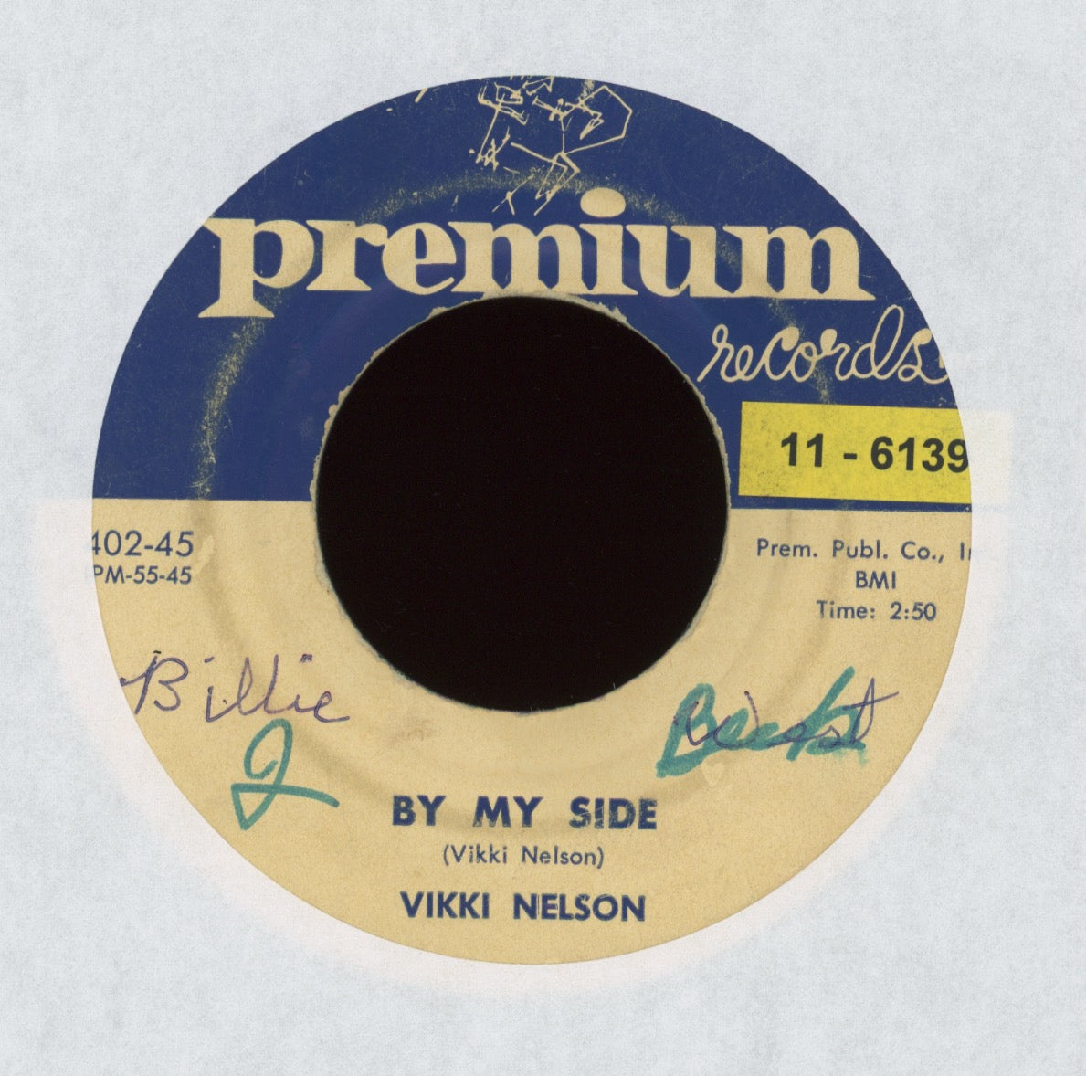 Vikki Nelson - Bright And Early on Premium R&B 45