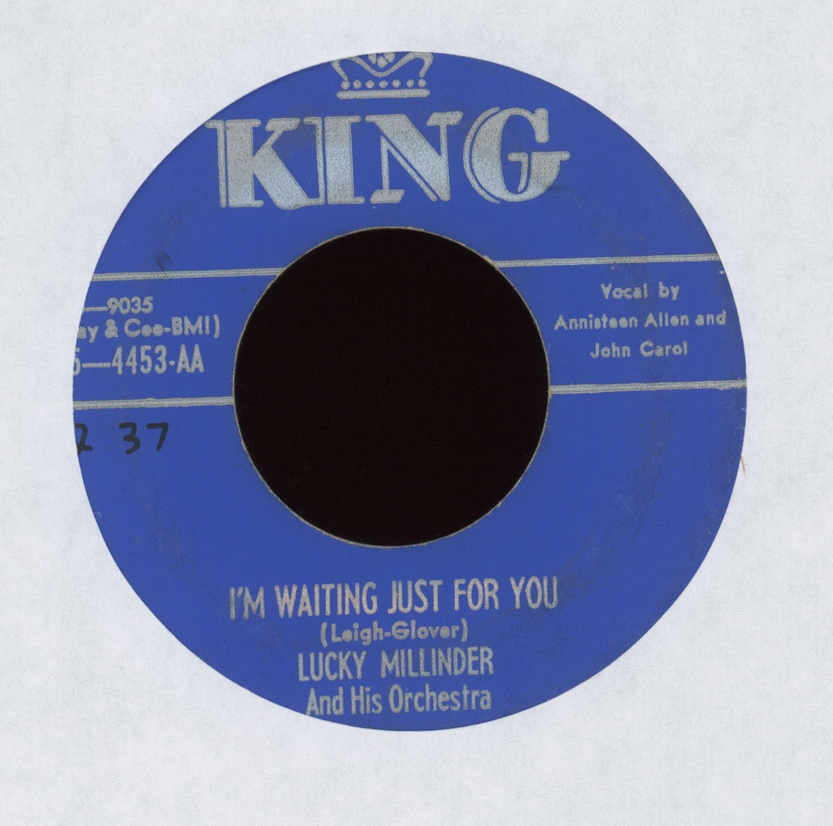 Lucky Millinder And His Orchestra - Bongo Boogie on King Jump Blues 45