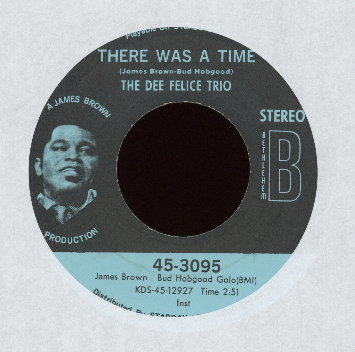 Dee Felice Trio - There Was A Time on Bethlehem Jazz Funk 45