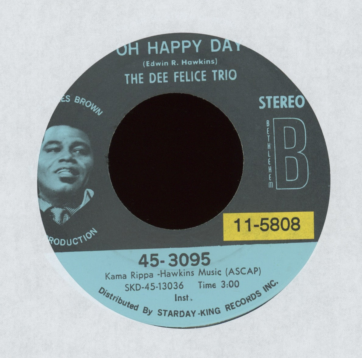 Dee Felice Trio - There Was A Time on Bethlehem Jazz Funk 45