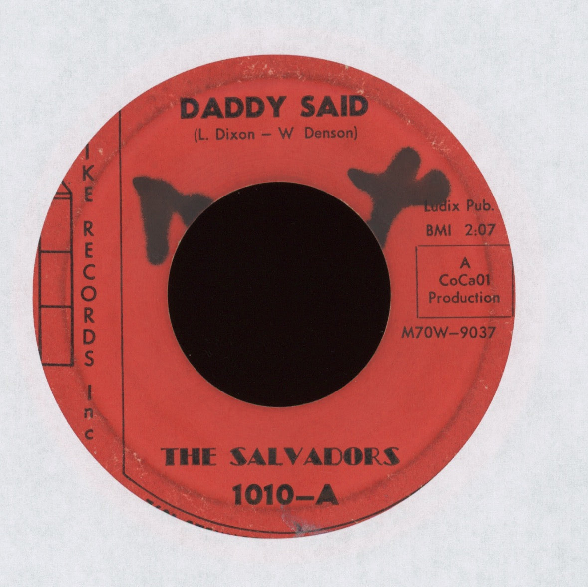 The Salvadors - Daddy Said on Nike Northern Soul 45
