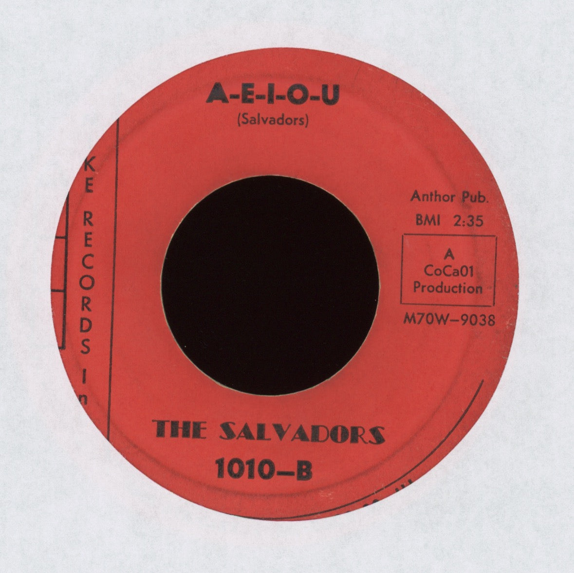 The Salvadors - Daddy Said on Nike Northern Soul 45