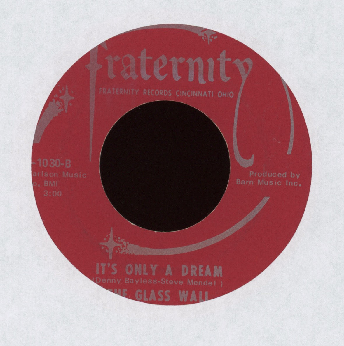 The Glass Wall - Dry Your Eyes on Fraternity Psych 45