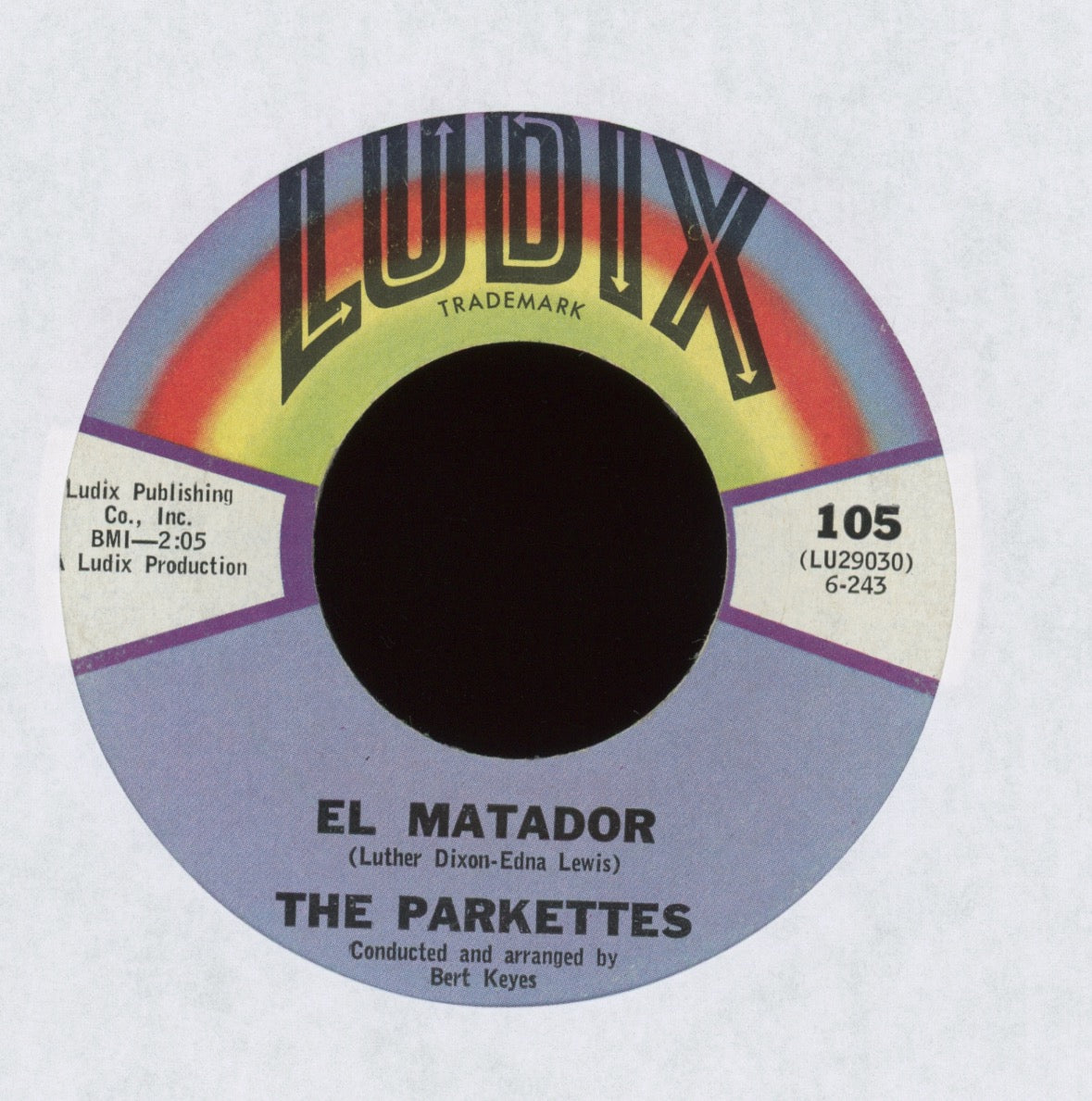 The Parkettes - El Matador on Ludix Latin Soul 45