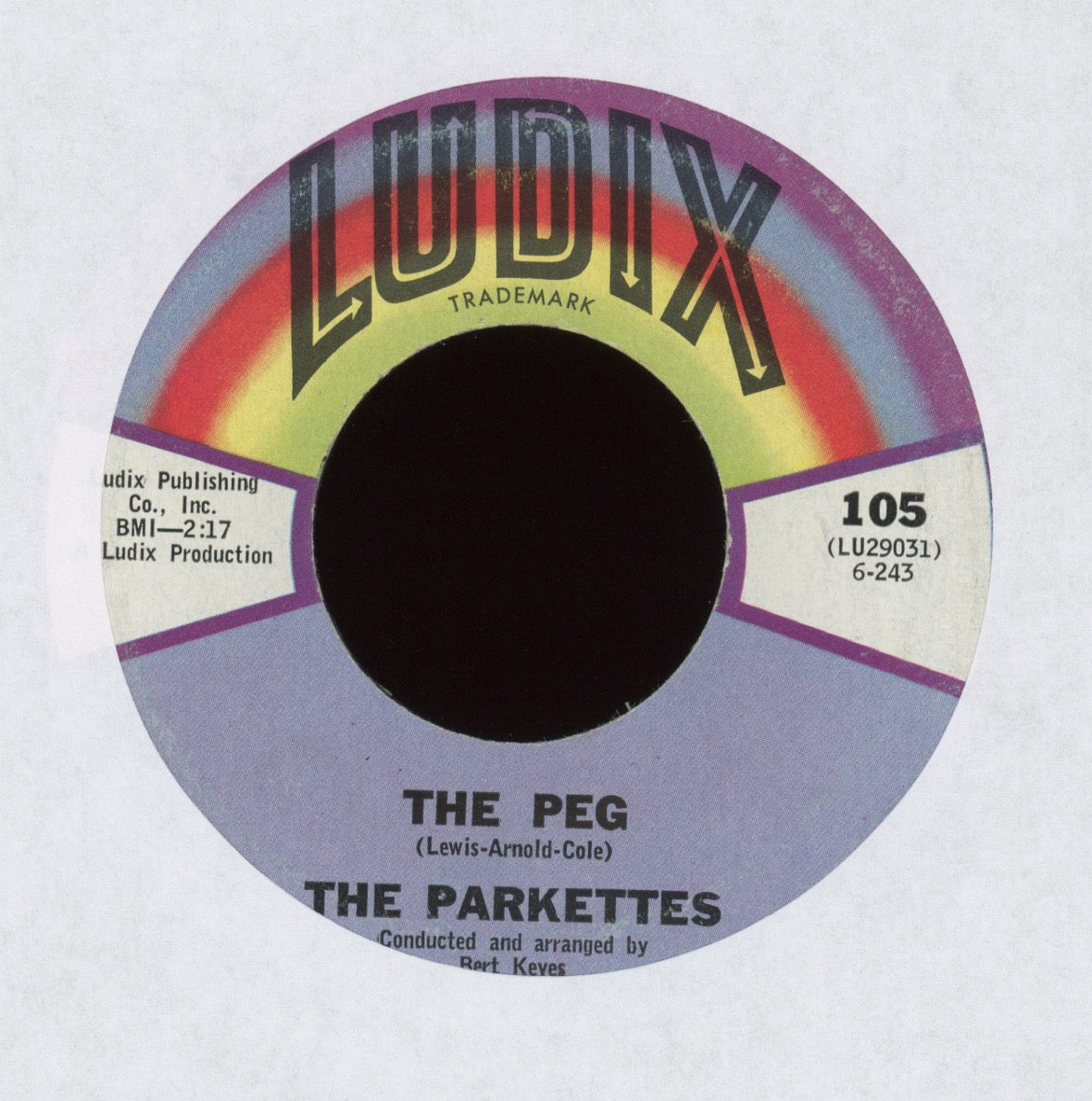 The Parkettes - El Matador on Ludix Latin Soul 45