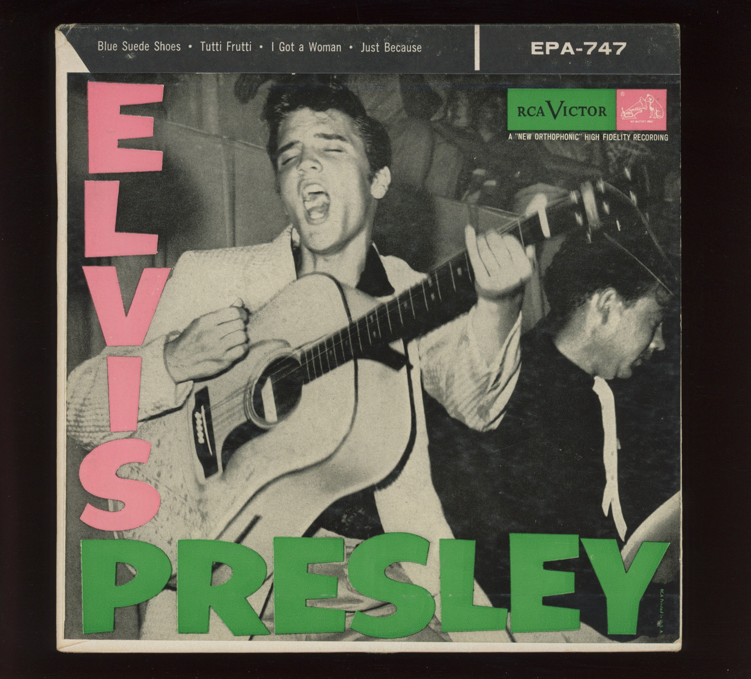 Elvis Presley - Elvis Presley on RCA EPA-747 EP 45
