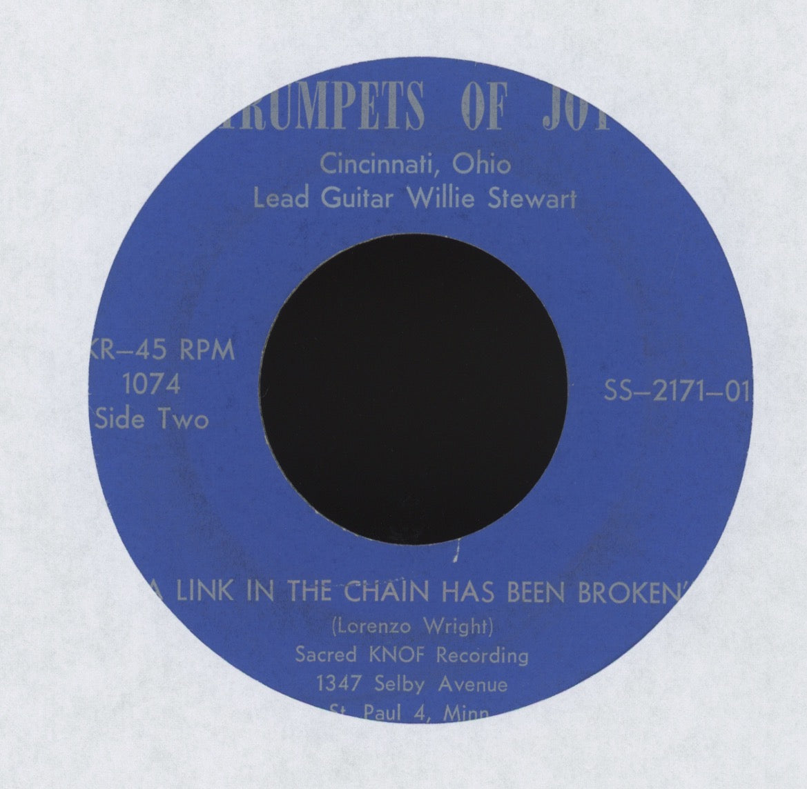 The Trumpets Of Joy - The News That Shook The Nation Gospel 45