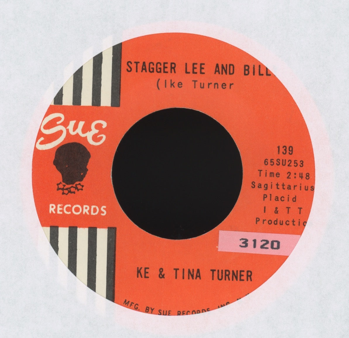 Ike & Tina Turner - Can't Chance a Break Up on Sue Northern Soul 45