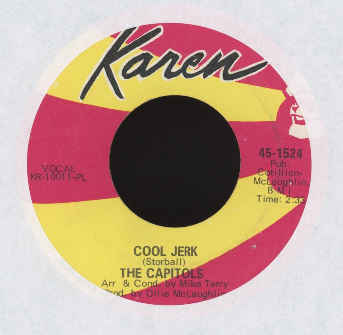 The Capitols - Cool Jerk on Karen Northern Soul 45