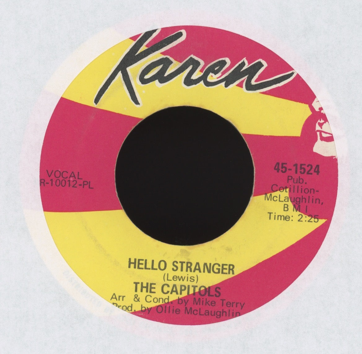 The Capitols - Cool Jerk on Karen Northern Soul 45