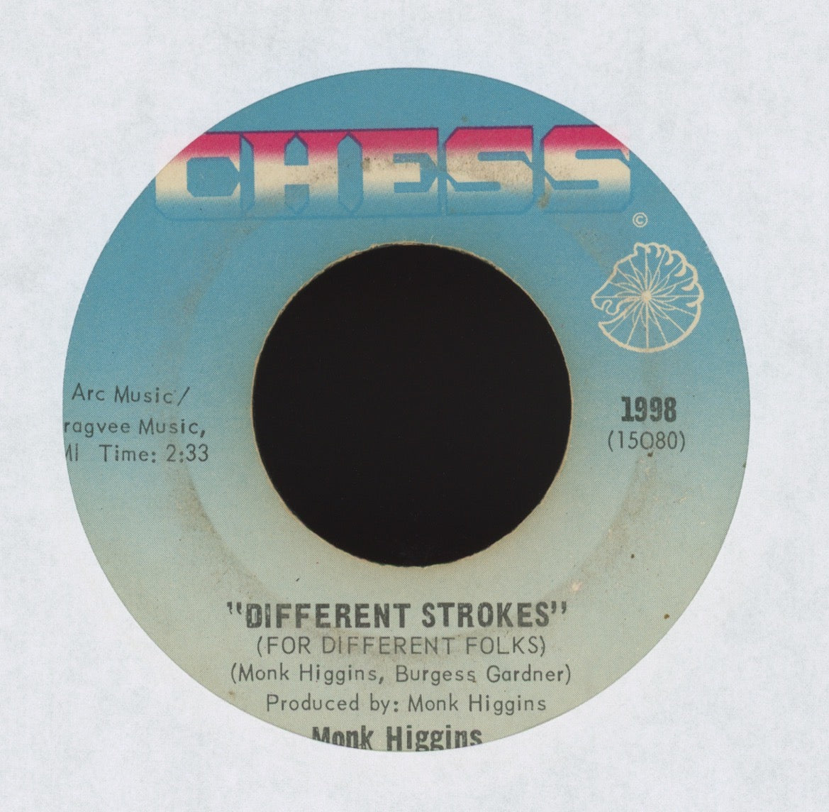 Monk Higgins - How Come? on Chess Jazz Funk 45