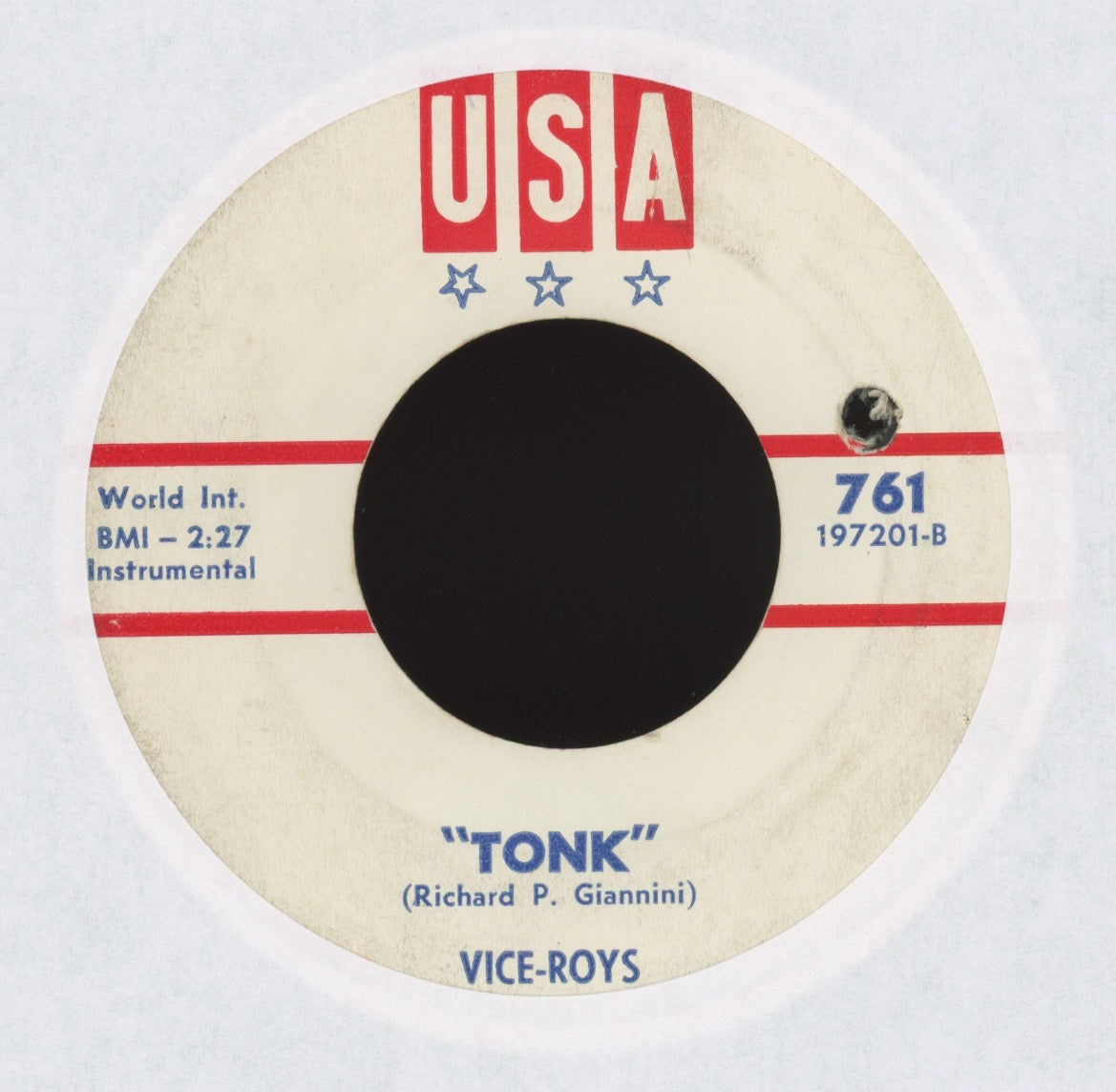The Vice-Roys - Tonk on U.S.A. R&B Mod Soul 45