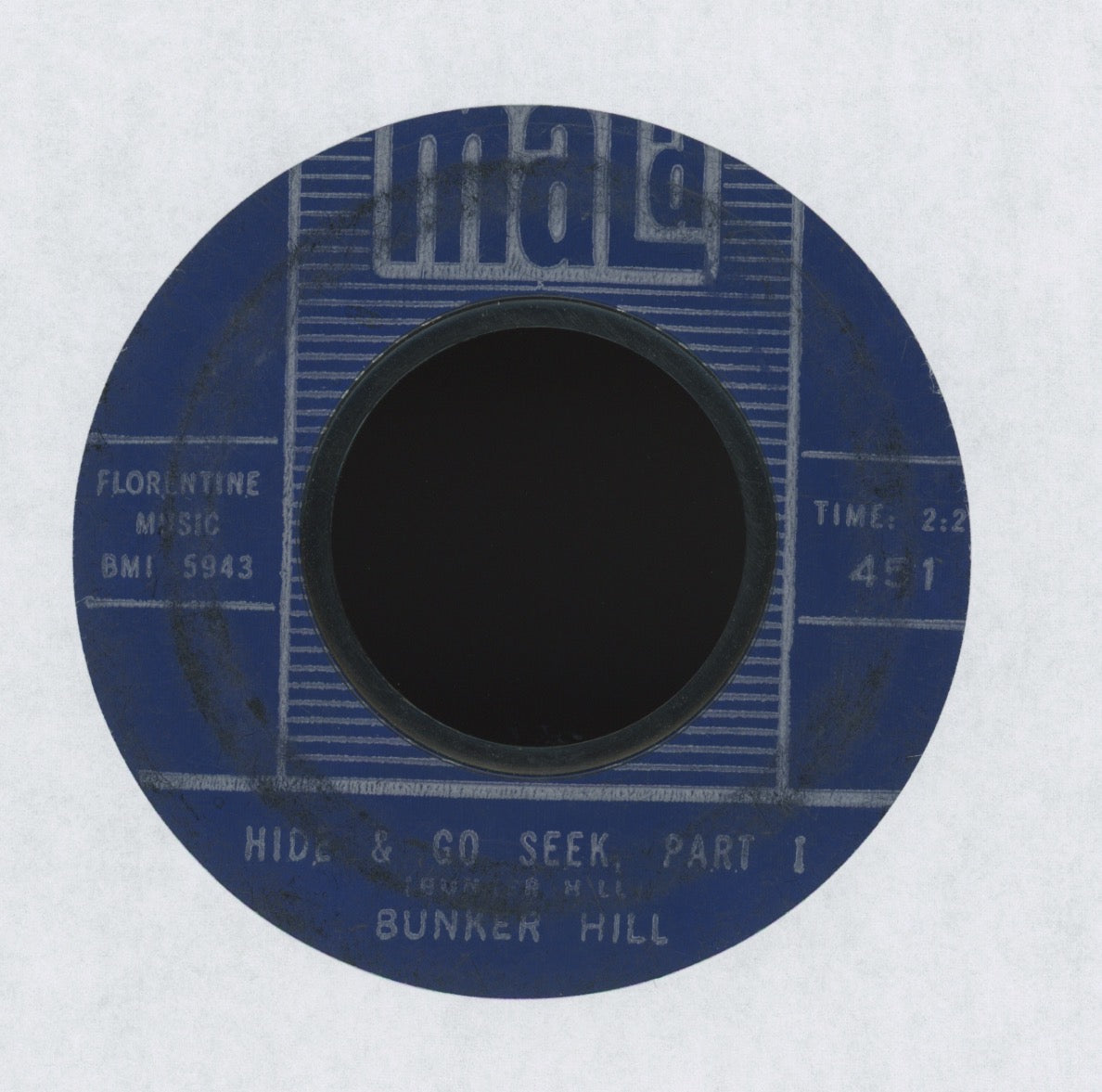 Bunker Hill - Hide & Go Seek on Mala R&B 45