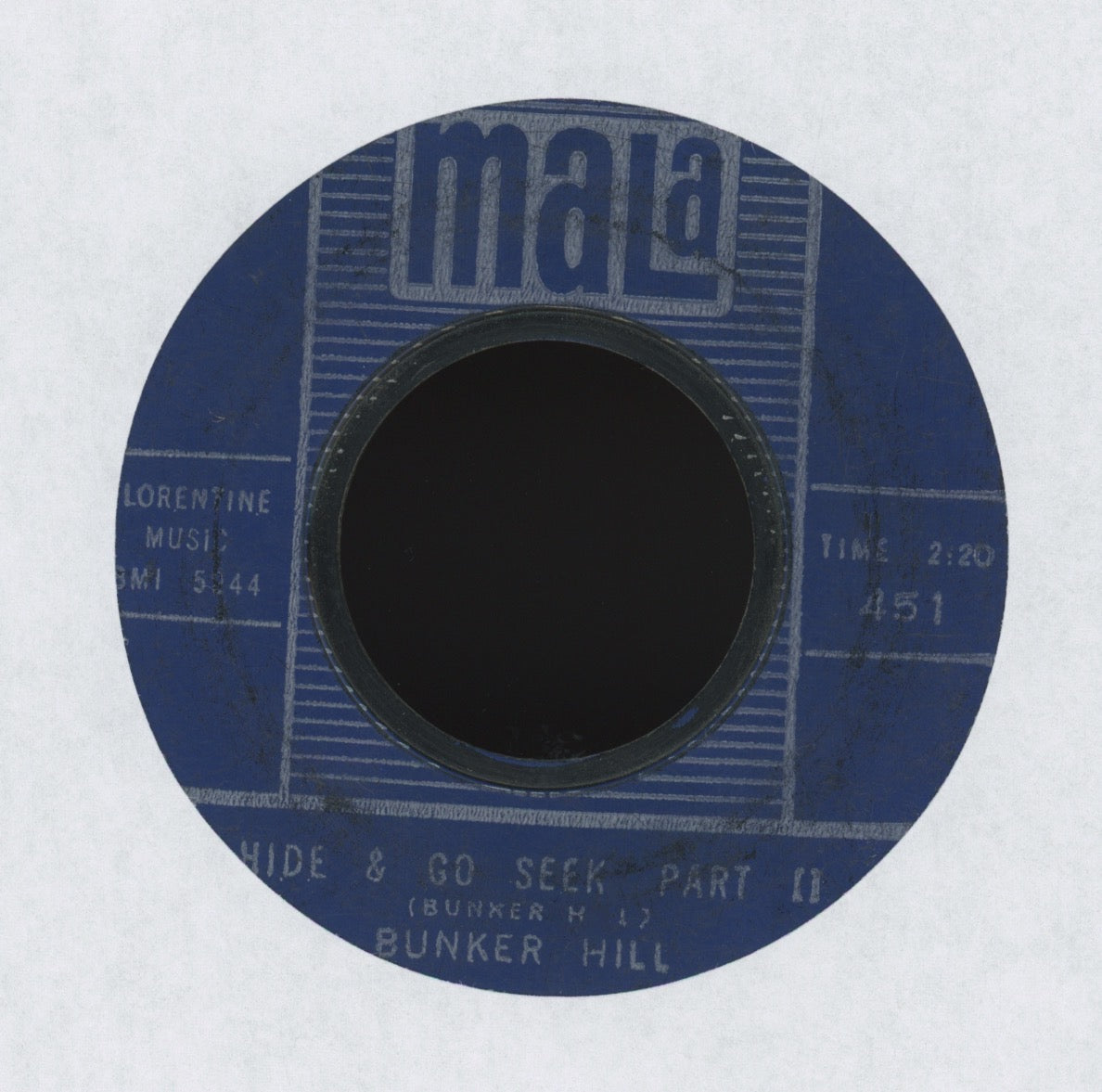 Bunker Hill - Hide & Go Seek on Mala R&B 45